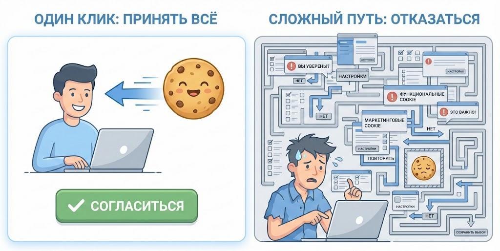 Согласиться проще чем настроить «отказ»