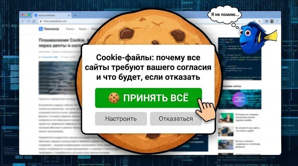 Cookie-файлы: почему все сайты требуют вашего согласия и что будет, если отказать